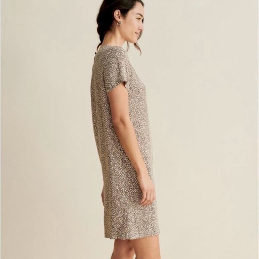 Jenni Kayne Leopard T Shirt Dress. Size small. - Picture 6 of 10